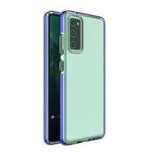 Spring Case Silikon Gel Handyhülle Schutzhülle für Samsung Galaxy A72 4G dunkelblau