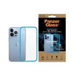 PanzerGlass ClearCase Antibakterielle, in Militärqualität zertifizierte Hülle für iPhone 13 Pro – Transparent Blau