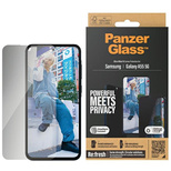 PanzerGlass Ultra-Wide Fit Privacy gehärtetes Glas mit Positionierer für Samsung Galaxy A55 5G