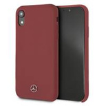 Mercedes MEHCI61SILRE iPhone Xr czerwony/red hardcase Silicone Line