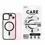 CARE by PanzerGlass Urban Combat Case MagSafe Hülle für iPhone 15 – Schwarz