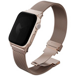 Uniq Dante Pro Apple Watch Armband 44/45/46/49mm Edelstahl - Rosa