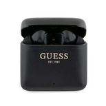 Guess Bluetooth headphones GUTWSSU20ALEGK TWS + docking station black/black Printed Logo