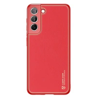 Dux Ducis Yolo eleganckie etui pokrowiec ze skóry ekologicznej Samsung Galaxy S22+ (S22 Plus) czerwony