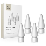 Rysik Tech-Protect Stylus Tips do Apple Pencil 4-Pack - biały