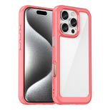 Outer Space Case with Gel Frame for iPhone 16 Pro Max - Red