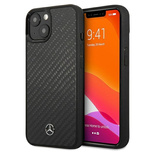 Mercedes Carbon Fiber Dynamic case for iPhone 15 - black