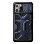 Nillkin Adventruer Case Case for iPhone 13 Pro Max Armored Cover with Camera Protector Blue