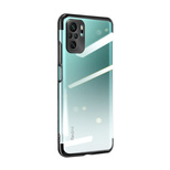 Clear Color case żelowy pokrowiec etui z metaliczną ramką Xiaomi Redmi Note 10 5G / Poco M3 Pro czarny