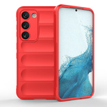 Magic Shield Case für Samsung Galaxy S23+ flexible Panzerhülle rot