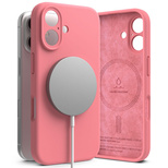 Ringke Silicone MagSafe iPhone 16 Case - Pink