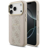 Etui Guess 4G Stripe MagSafe na iPhone 17 Pro - różowe