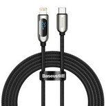 Baseus CATLSK-A01 Lightning - USB-C PD 20W 480Mb/s 2m cable - black