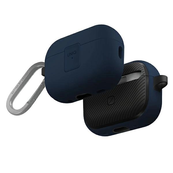 Uniq Clyde Lock Case for AirPods Pro (2022/2023) blue-dark gray