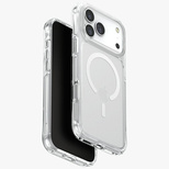 Uniq LifePro Xtreme Magclick Charging Case for iPhone 17 Pro Max - Clear-Glitter