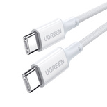 Ugreen US557 USB-C / USB-C PD cable 100W 0.5m - white