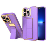 New Kickstand Case etui do Samsung Galaxy A13 z podstawką fioletowy