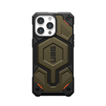 UAG Monarch Pro Hülle mit MagSafe für iPhone 15 Pro Max – grünes Kevlar