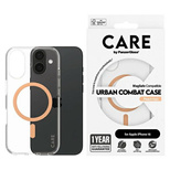 CARE by PanzerGlass Flagship Case iPhone 16 6.1&quot; peach/peachy MagSafe 1373