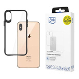 Etui 3mk Satin Armor Case+ na iPhone Xs Max - przezroczysto-czarne