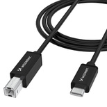 Kabel Wozinsky WKDDY2S USB-B - USB-C 2m - czarny
