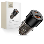 Tech-Protect CC03 95W 2-Port USB-A / USB-C Car Charger - Black