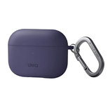 Etui Uniq Nexo na AirPods Pro 2 + haczyki na uszy - purpurowe