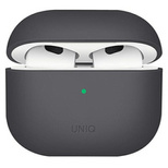 Uniq Lino Silikonhülle für AirPods 3 – grau