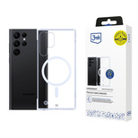 Etui 3mk Just20g MagCase na Samsung Galaxy S23 Ultra - przezroczyste