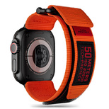 Tech-Protect Scout Pro Strap for Apple Watch 4 / 5 / 6 / 7 / 8 / 9 / SE / Ultra 1 / 2 (42/44/45/49 mm) - Orange