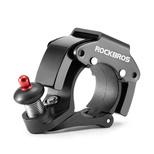 Dzwonek rowerowy Rockbros 34210006001 kształt C - czarny