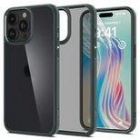 Spigen Ultra Hybrid iPhone 15 Pro Case - Dark Green