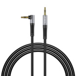 Kabel kątowy audio Orico AXW mini jack 3.5 mm męski do męskiego 2 m - czarny