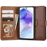 Tech-Protect Wallet Case for Samsung Galaxy A55 5G - Brown