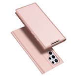 Dux Ducis Skin Pro booktype case schutzhülle aufklappbare hülle für Samsung Galaxy S22 Ultra rosa