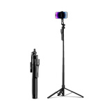 Orico SPM215 Selfie-Stick mit Stativ (1/4") für Smartphone-Kameras, 360°-Drehung, Bluetooth 5.2 – Schwarz
