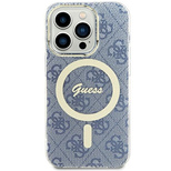 Guess IML 4G MagSafe Hülle für iPhone 15 / 14 / 13 – blau