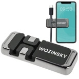 Wozinsky uchwyt na telefon magnetyczny z organizerem do kabli (WMCDO-B1)
