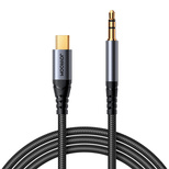 Joyroom Audio Transfer Series SY-A07 Mini Jack 3.5mm/USB-C Cable 1.2m - Black