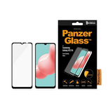 PanzerGlass E2E Regular gehärtetes Glas für Samsung Galaxy A32 5G – mit schwarzem Rahmen