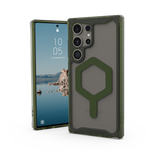 UAG Plyo Pro Magnet Hülle für Samsung Galaxy S24 Ultra 5G mit Magnetmodul – transparent grün