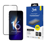 Tempered glass 3mk FlexibleGlass Max for iPhone 16 Pro Max