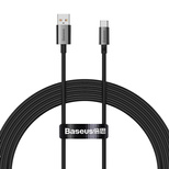 Baseus Superior Series USB-A / USB-C 100W Cable for Huawei / Honor 1.5m - Black