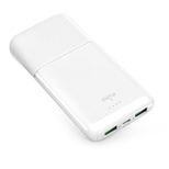 Powerbank Puro DAILY 10 PLUS 10000mAh 2x USBA / 1x USB-C 22.5W - white