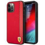 Ferrari FESAXHCP12LRE iPhone 12 Pro Max 6.7&quot; red/red hardcase On Track Carbon Stripe