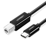 Kabel Ugreen US241 USB-C 2.0 - USB-B 1 m - czarny