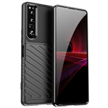 Thunder Case Hülle für Sony Xperia 1 IV Silikon Armor Case schwarz