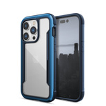 Raptic X-Doria Shield Case iPhone 14 Pro gepanzerte Hülle blau