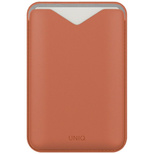 Magnetyczny portfel UNIQ Lyden Evo na telefon - pomarańczowy