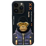 Nimmy Cool&amp;Cute 2.0 Monkey Case für iPhone 15 Pro Max - Schwarz